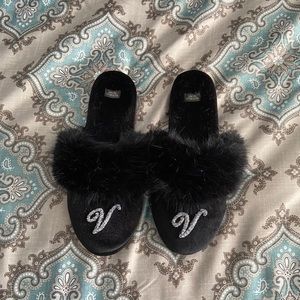 Victoria’s Secret slippers. Size large.